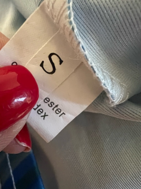 Unbranded Small Blue Psychedelic Halter Cutout Mini Dress Rave Festival - Picture 6 of 7